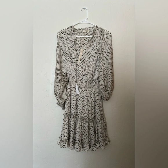 NWT Love Stitch Polka Dot‎ Mini Dress Size Small - Picture 4 of 4